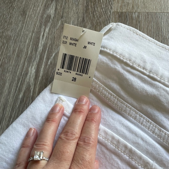 NWT (Revolve) Edyson Delon high rise womens shorts - size 28 - white - Picture 6 of 7